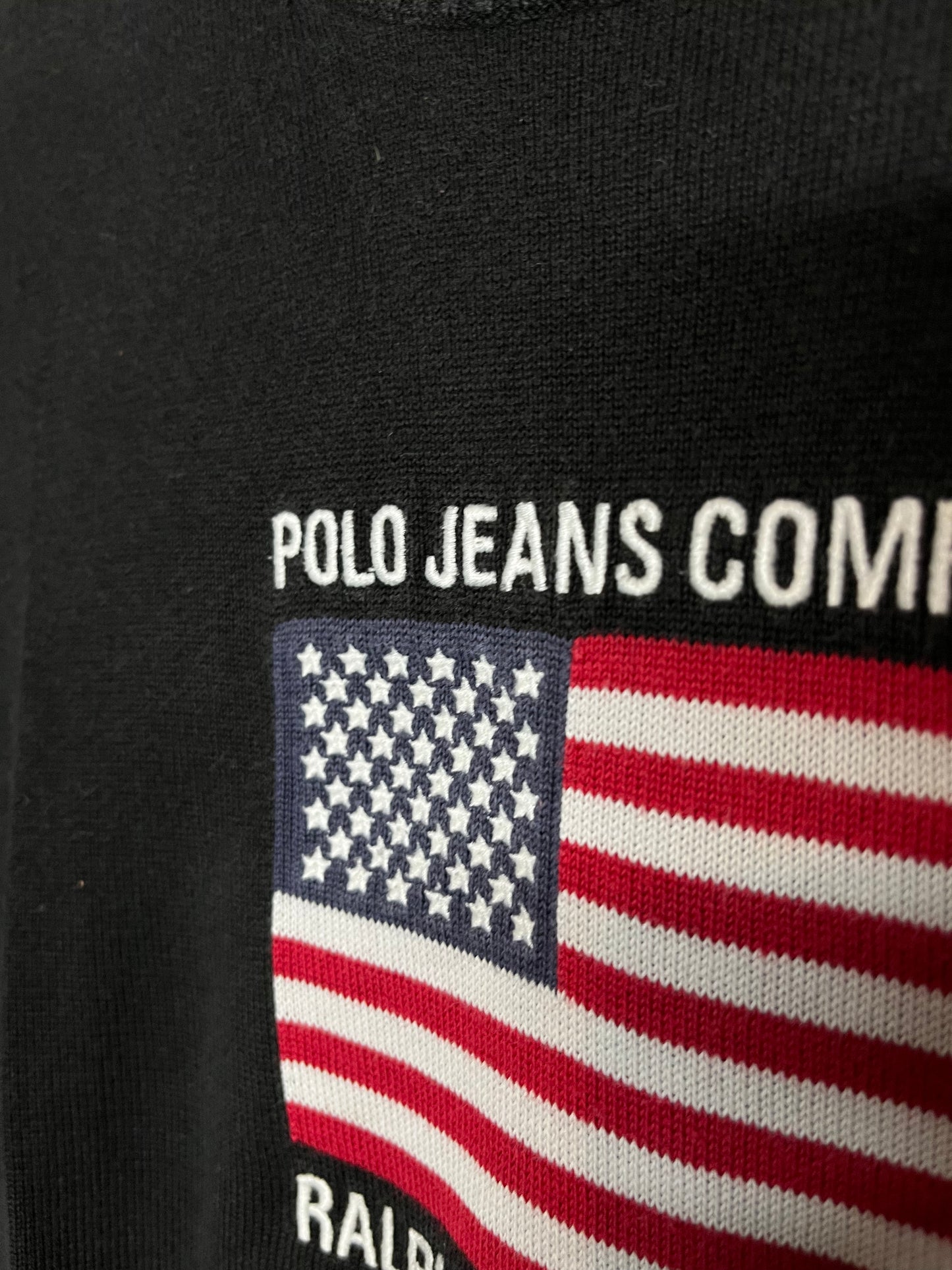 Ralph Lauren Polo Jeans Company USA flag sweater - S