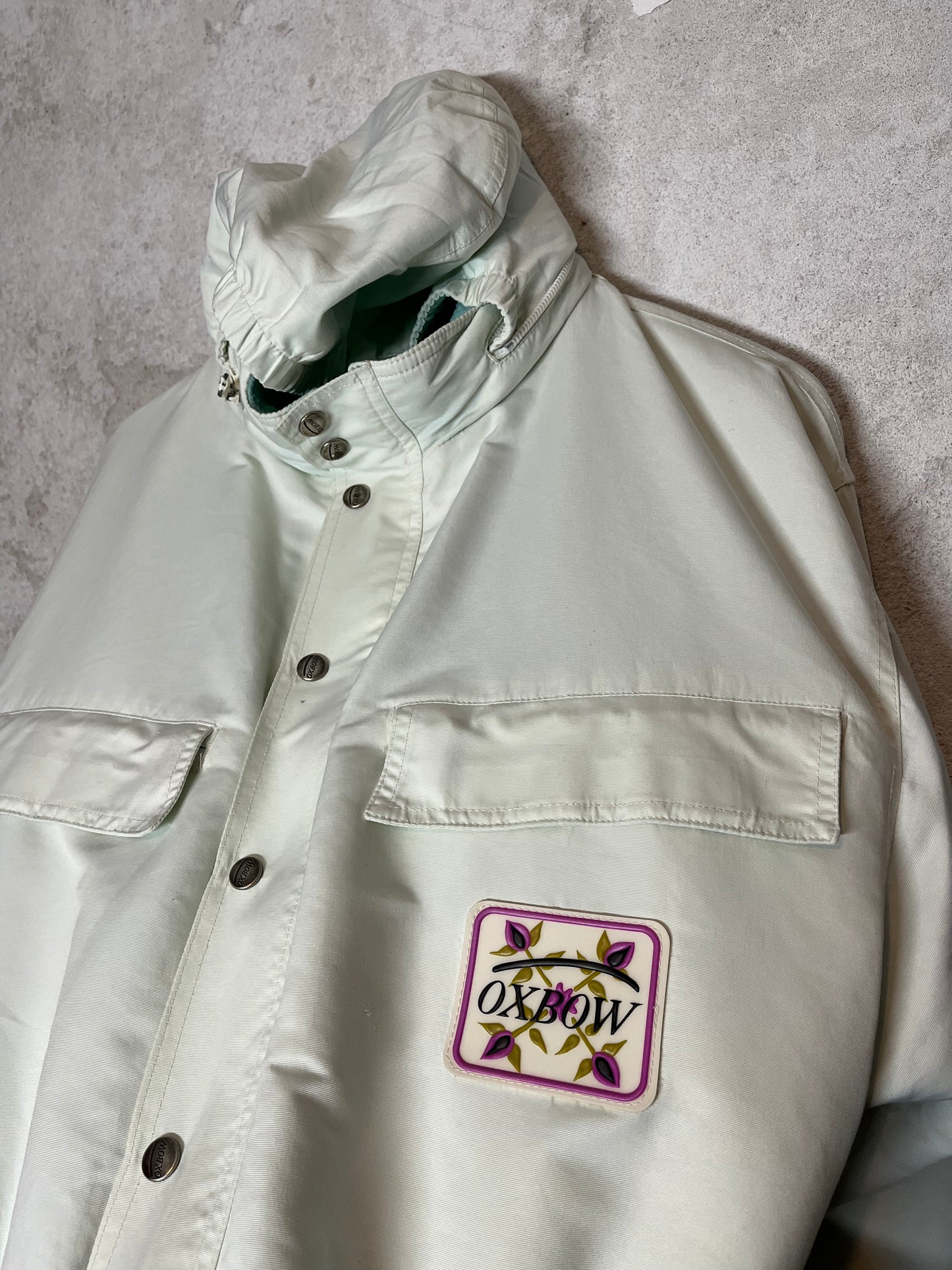 Oxbow vintage retro ski snowboard rain wind jacket - M/L