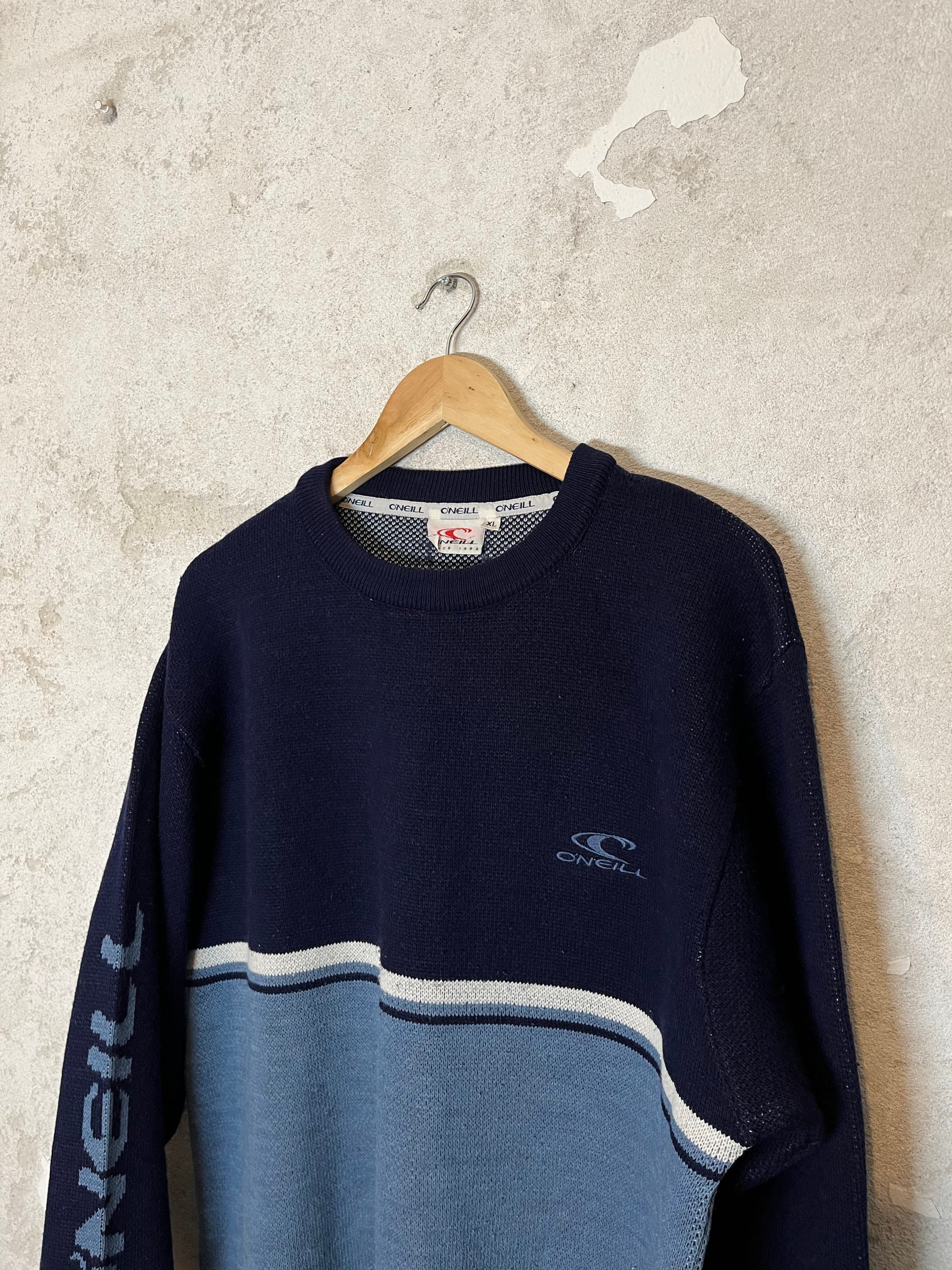 O’neill vintage retro surf skate knit sweater 