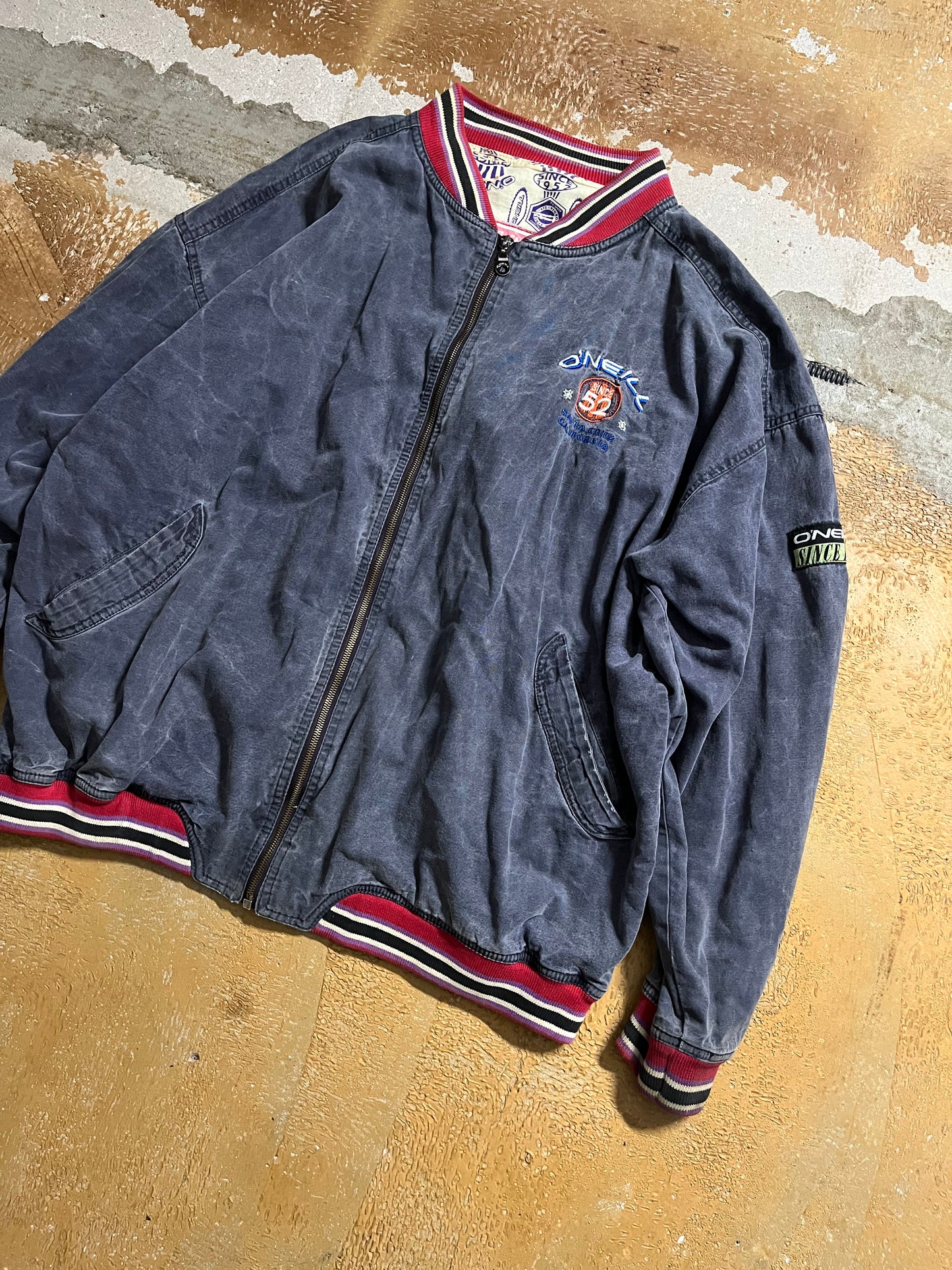 O’neill vintage surf denim jacket - XL
