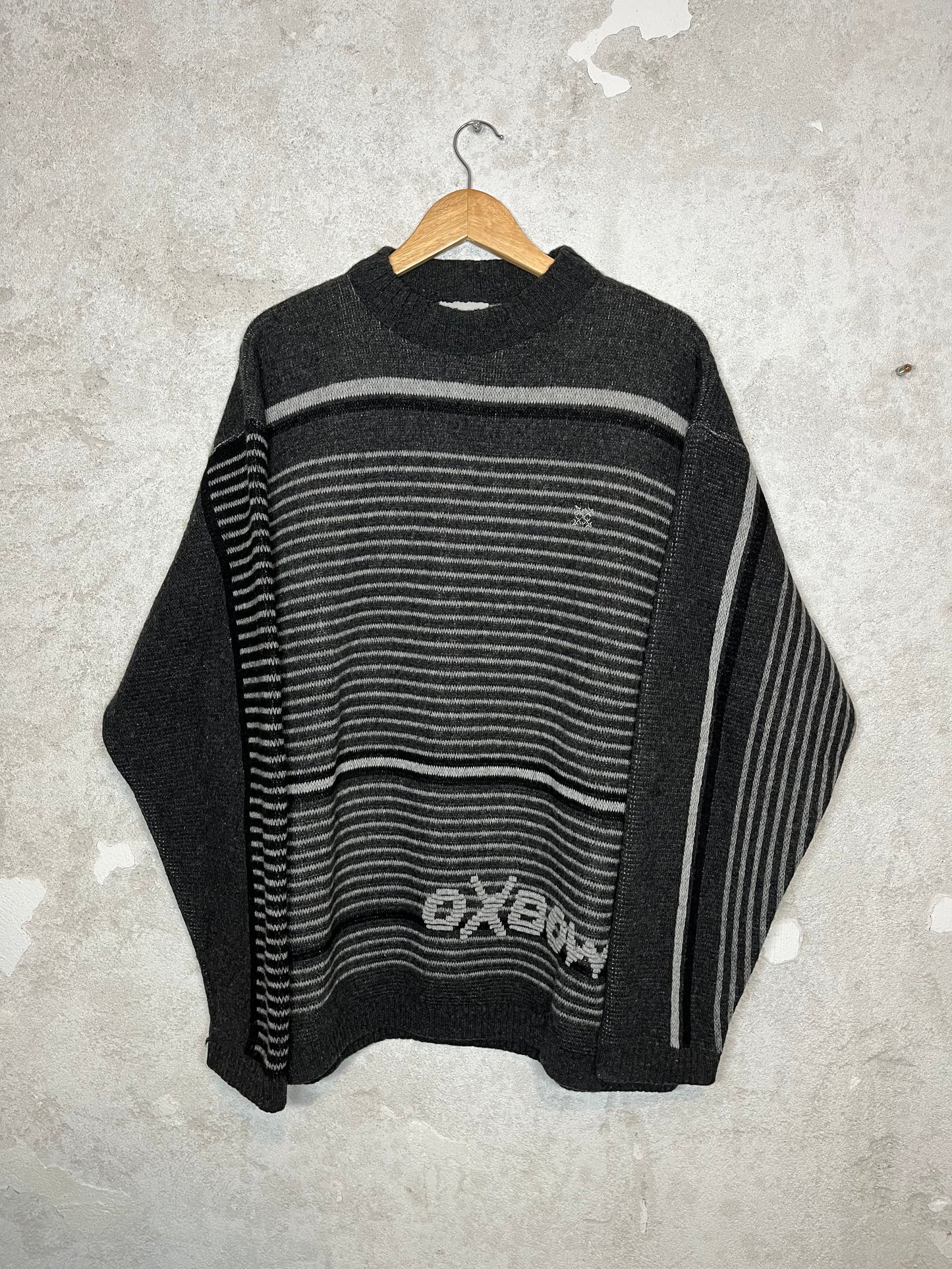 Oxbow heavy knit ski snowboard sweater - XL