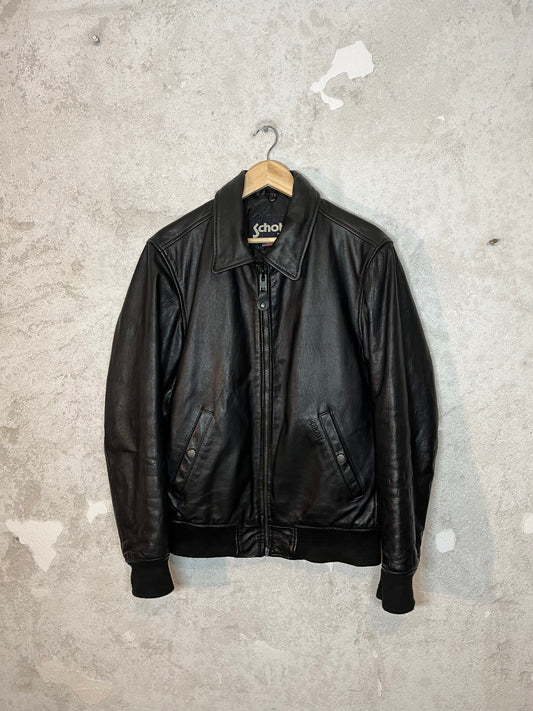 Schott NYC usa leather motor jacket - M