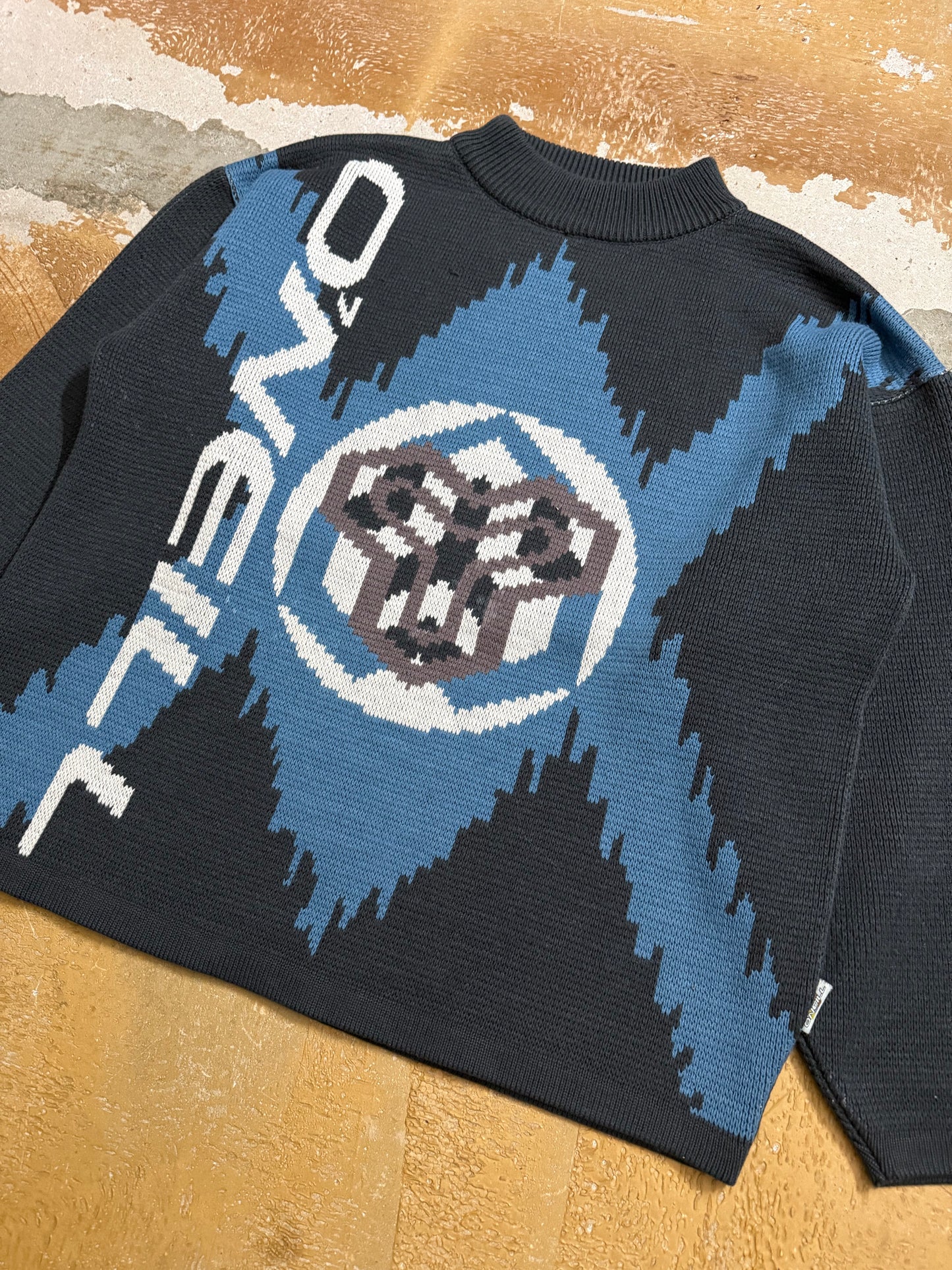 O’neill vintage retro heavy knit sweater - M