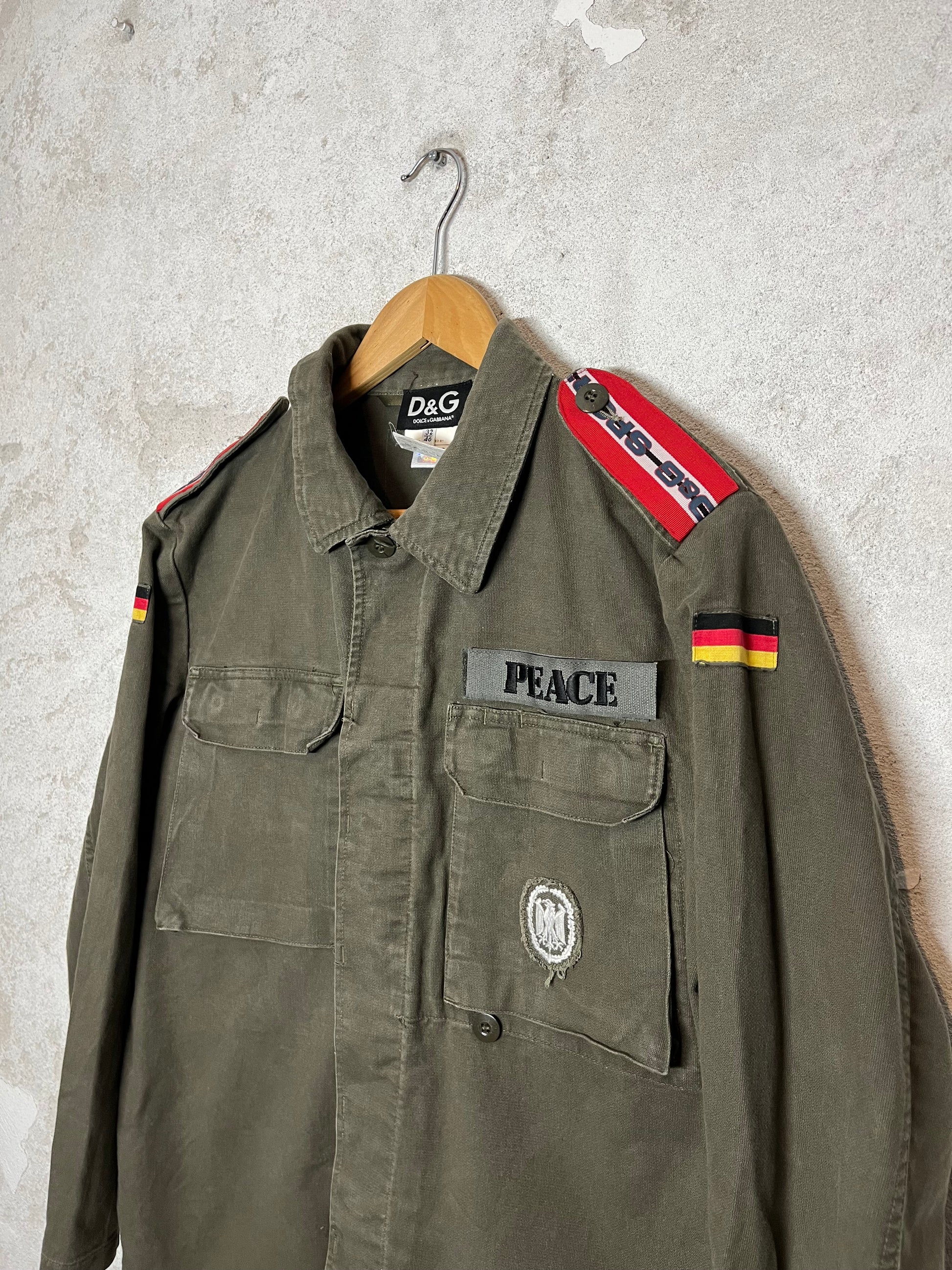 Dolce & Gabbana military peace jacket 