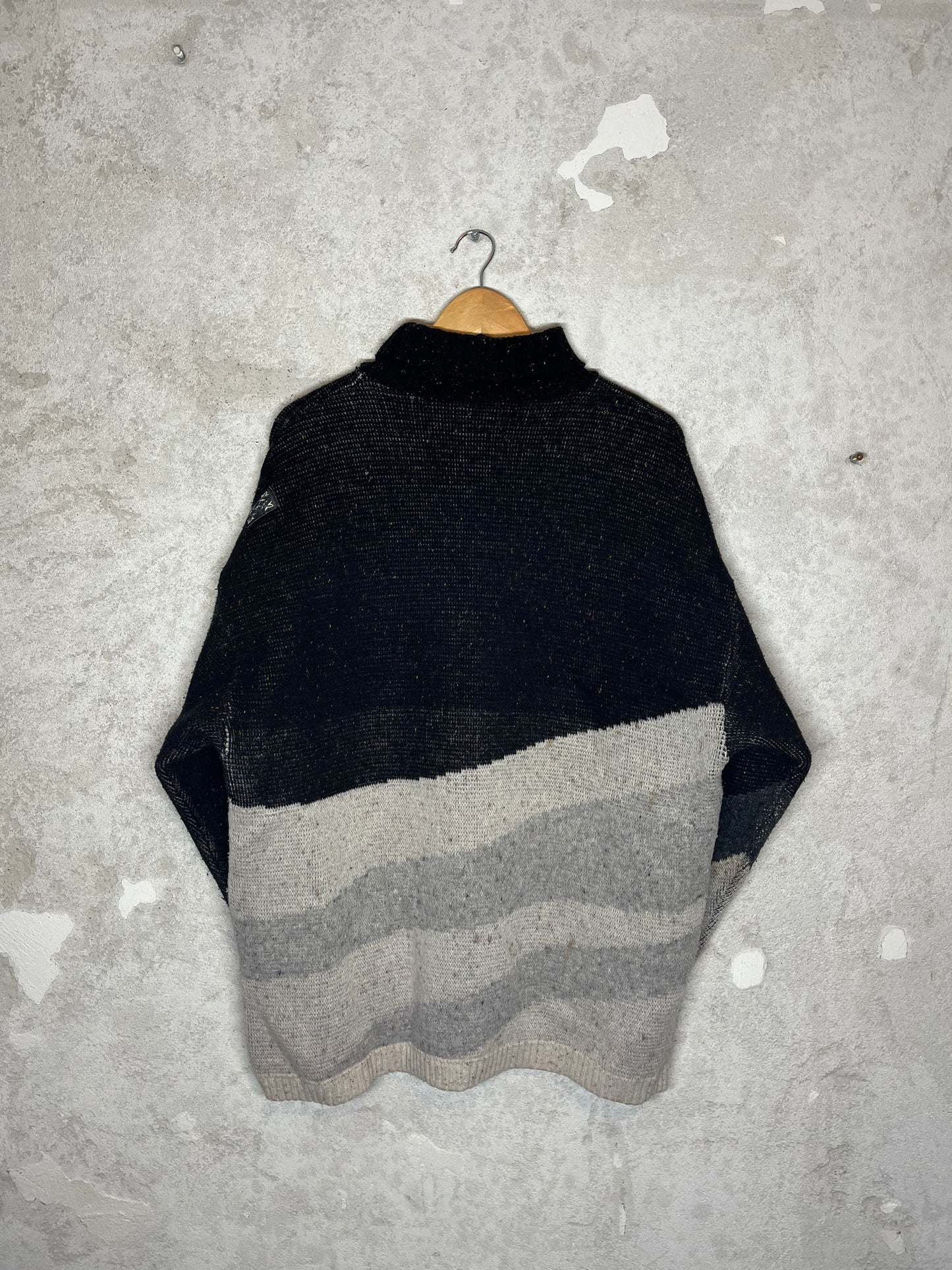 Oxbow heavy knit ski snowboard sweater - L