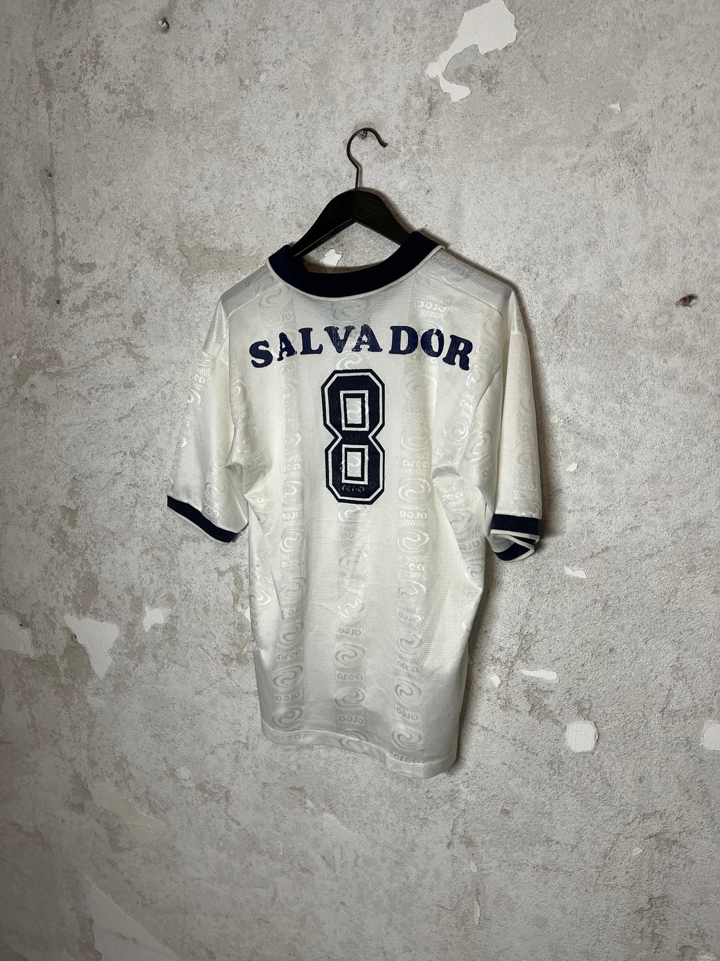 Vintage soccer football mesh jersey shirt - M/L