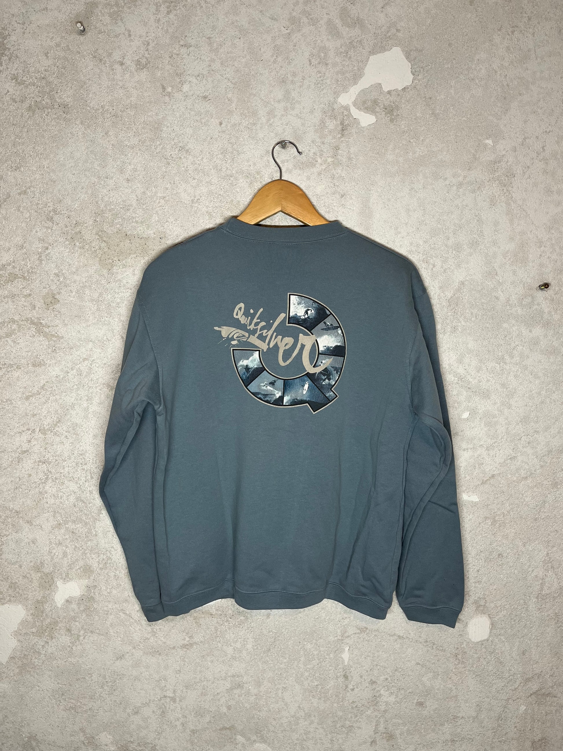 Quiksilver vintage surf 2000s 90s retro sweatshirt 