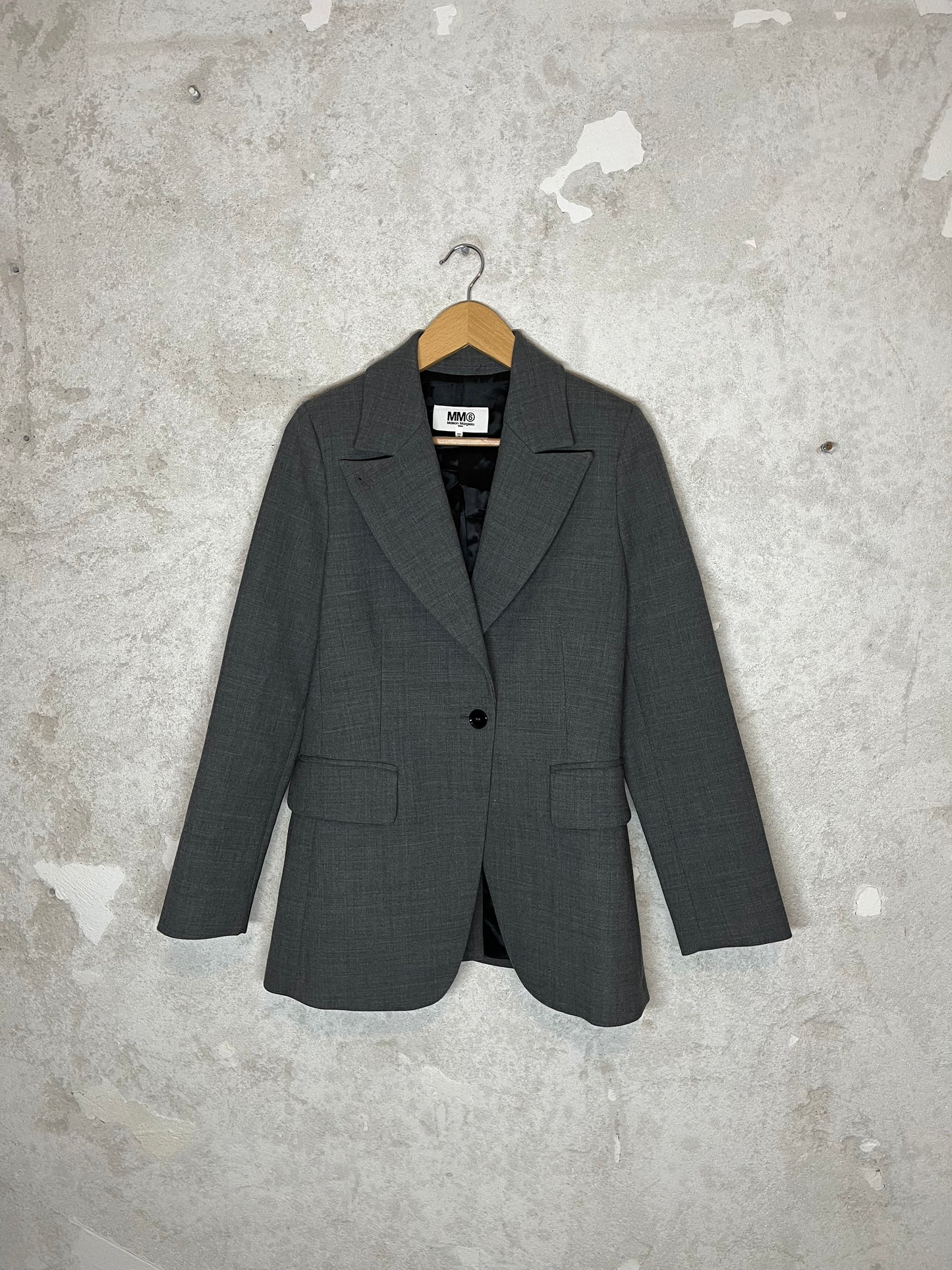 Maison Martin Margiela MM6 grey blazer - L